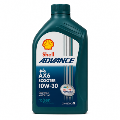 Shell Advance AX6 SCOOTER 10W-30