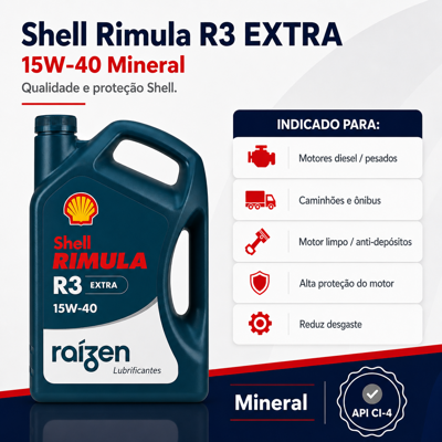 Card shell-rimula-r3-extra-15w-40