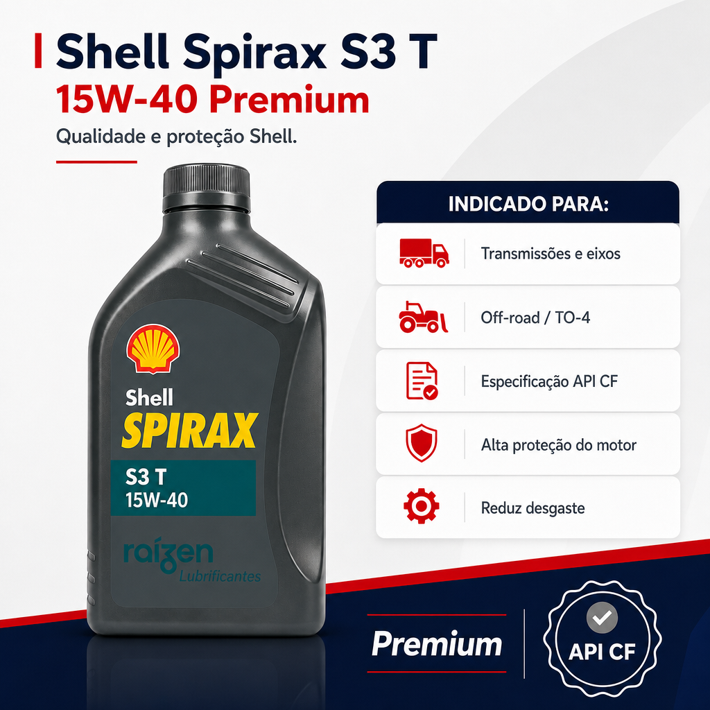 Card shell-spirax-s3-t-15w-40