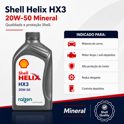 Card shell-helix-hx3-20w-50