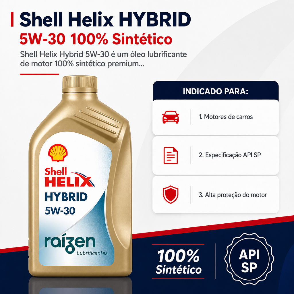 Card shell-helix-hybrid-5w-30