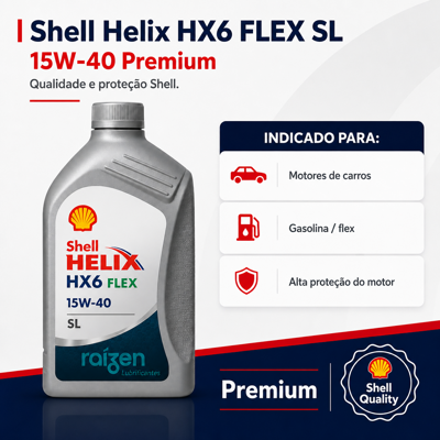 Card shell-helix-hx6-flex-sl-15w-40